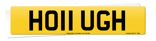 Registration number HO11 UGH